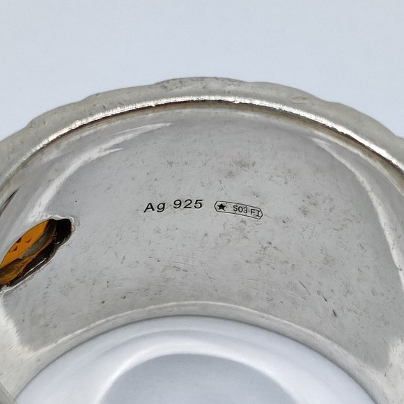 Gucci Tiger Ring 925 Silver - Picture 9 of 12